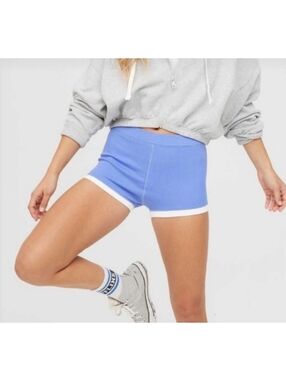 Offline by Aerie Ribbed Shortie Shorts